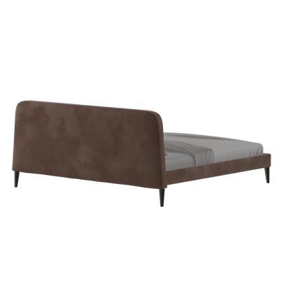 Selma Double Bed with Deep Vertical Tufting
