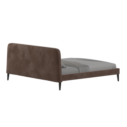 Selma Double Bed with Deep Vertical Tufting