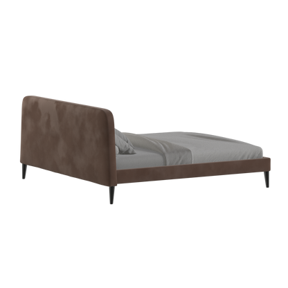 Selma Double Bed with Deep Vertical Tufting