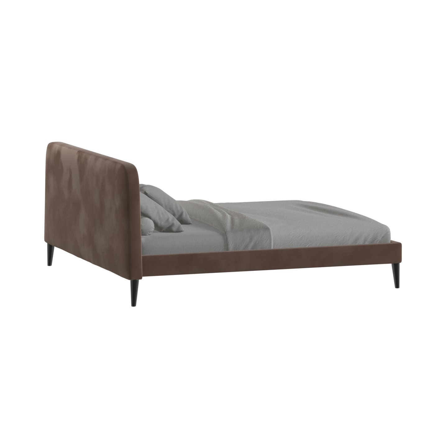 Selma Double Bed with Deep Vertical Tufting