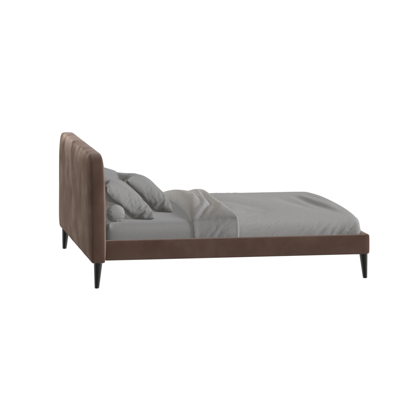 Selma Double Bed with Deep Vertical Tufting