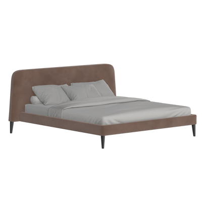 Selma Double Bed with Deep Vertical Tufting