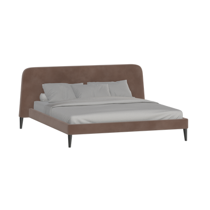 Selma Double Bed with Deep Vertical Tufting