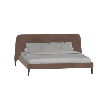 Selma Double Bed with Deep Vertical Tufting