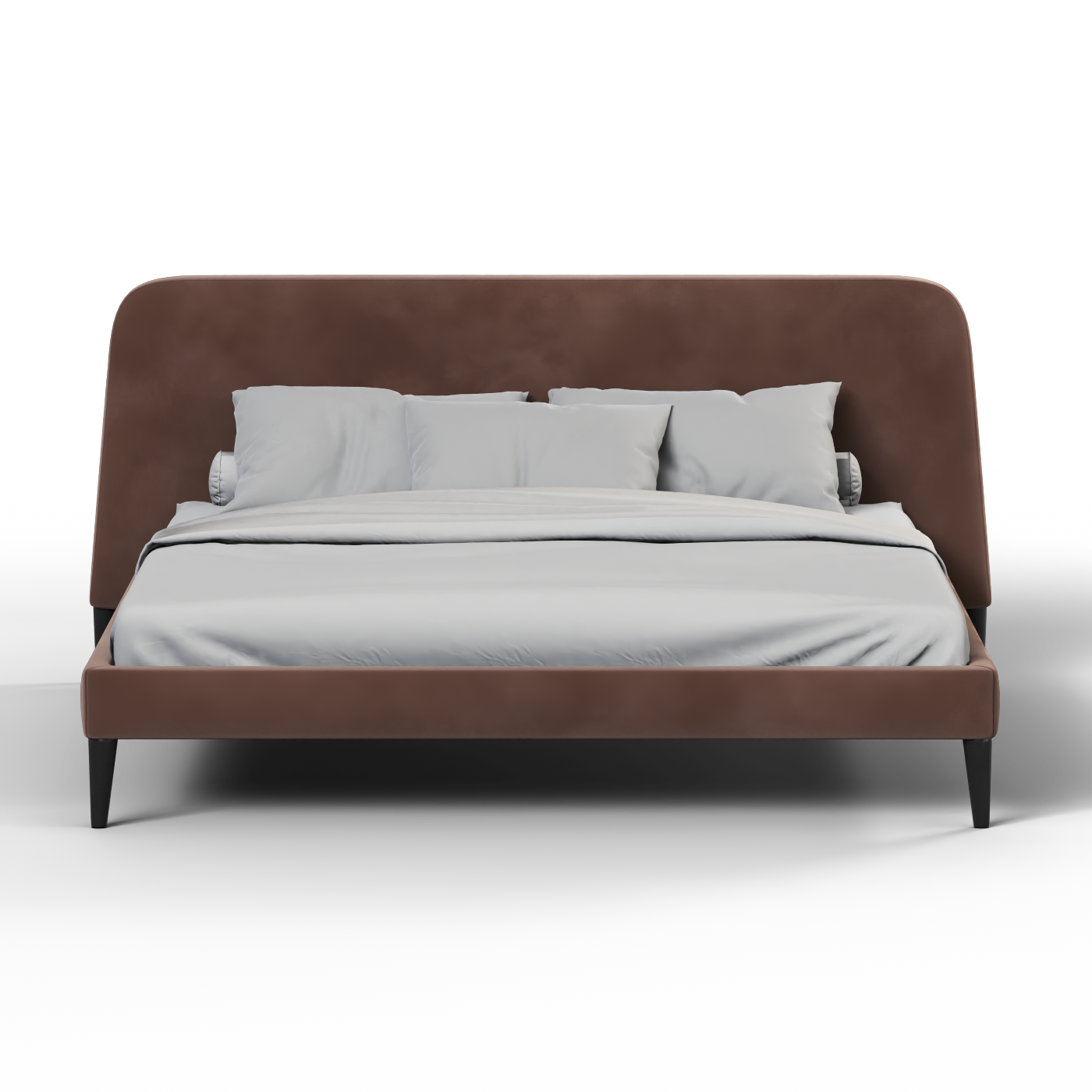 Selma Double Bed with Deep Vertical Tufting