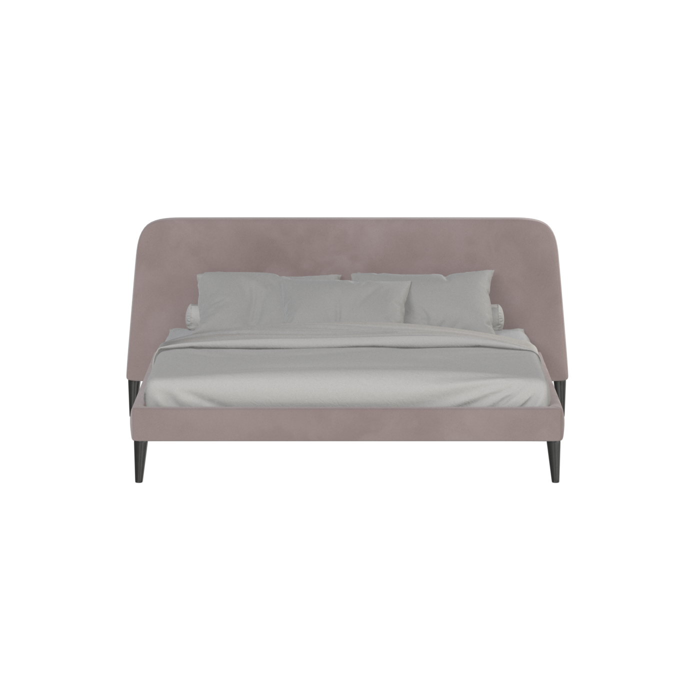 Selma Double Bed with Deep Vertical Tufting