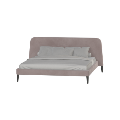 Selma Double Bed with Deep Vertical Tufting