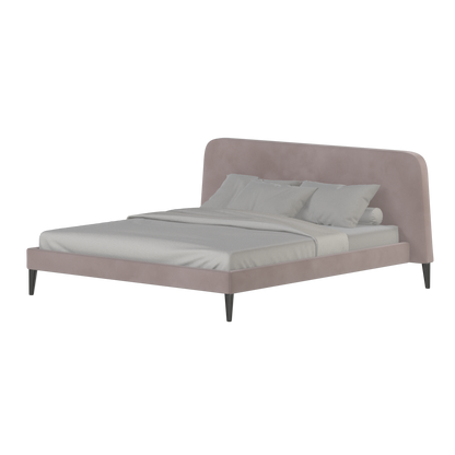 Selma Double Bed with Deep Vertical Tufting