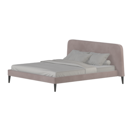 Selma Double Bed with Deep Vertical Tufting