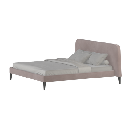Selma Double Bed with Deep Vertical Tufting
