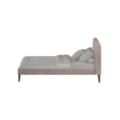 Selma Double Bed with Deep Vertical Tufting