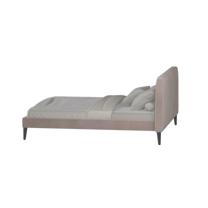 Selma Double Bed with Deep Vertical Tufting
