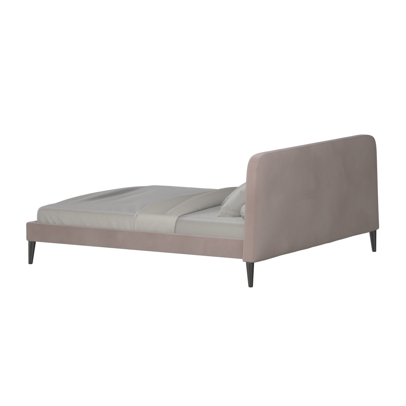 Selma Double Bed with Deep Vertical Tufting