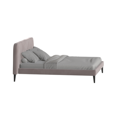 Selma Double Bed with Deep Vertical Tufting