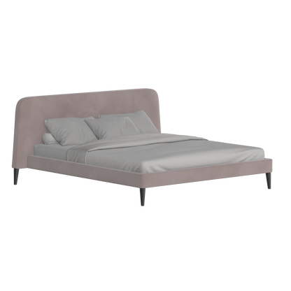 Selma Double Bed with Deep Vertical Tufting