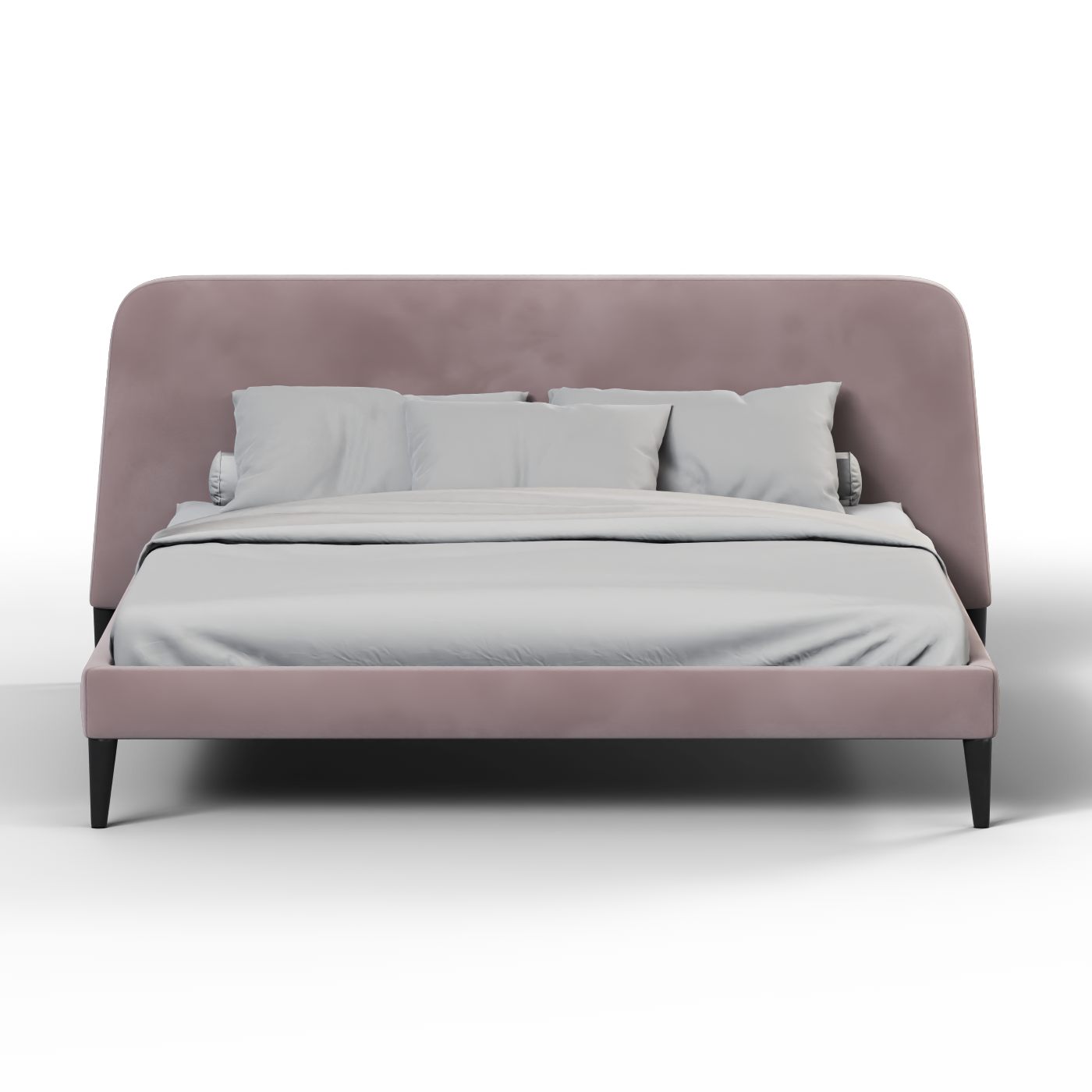 Selma Double Bed with Deep Vertical Tufting