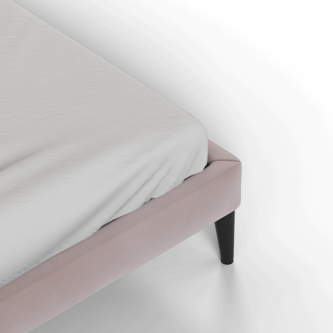 Selma Double Bed with Deep Vertical Tufting