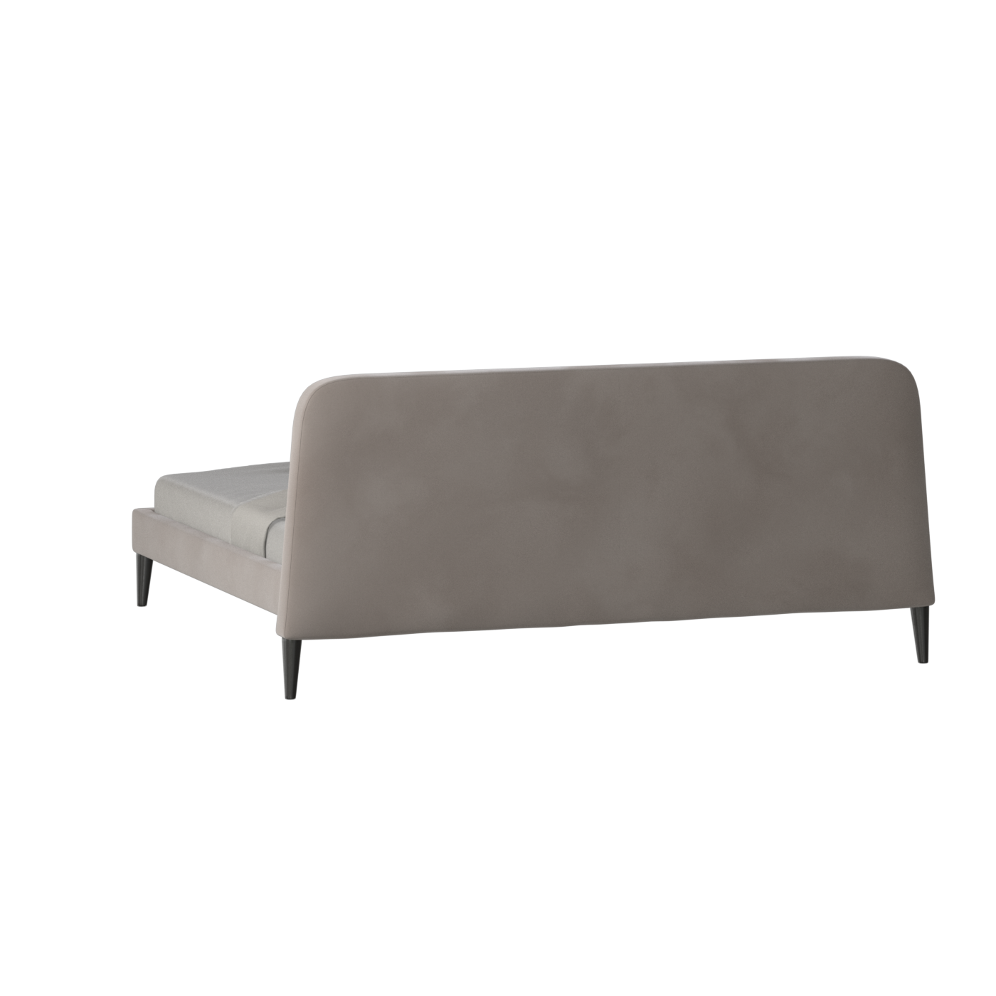 Lit double Selma avec capitonnage vertical profond