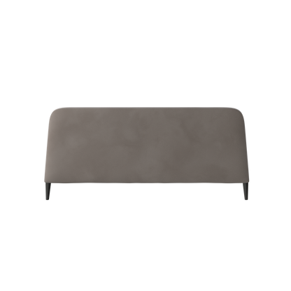 Lit double Selma avec capitonnage vertical profond