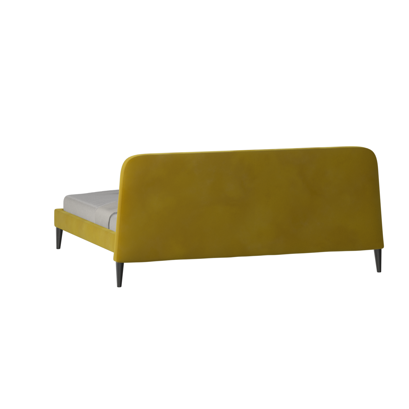 Lit double Selma avec capitonnage vertical profond