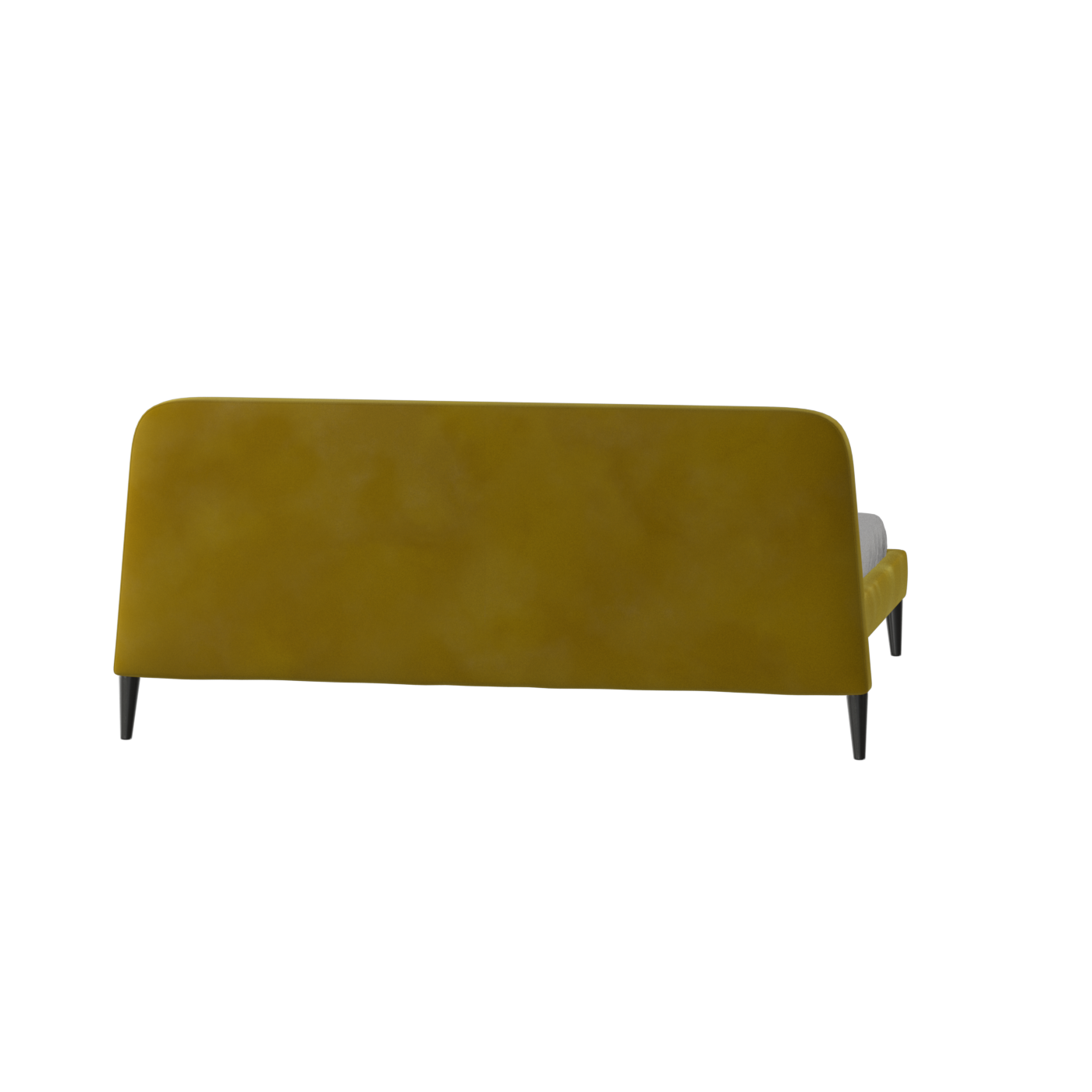 Lit double Selma avec capitonnage vertical profond