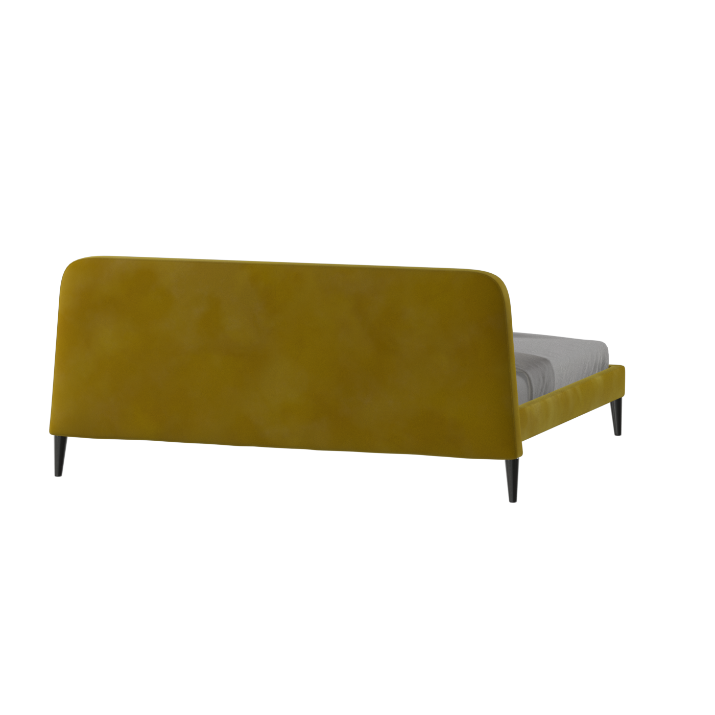Lit double Selma avec capitonnage vertical profond