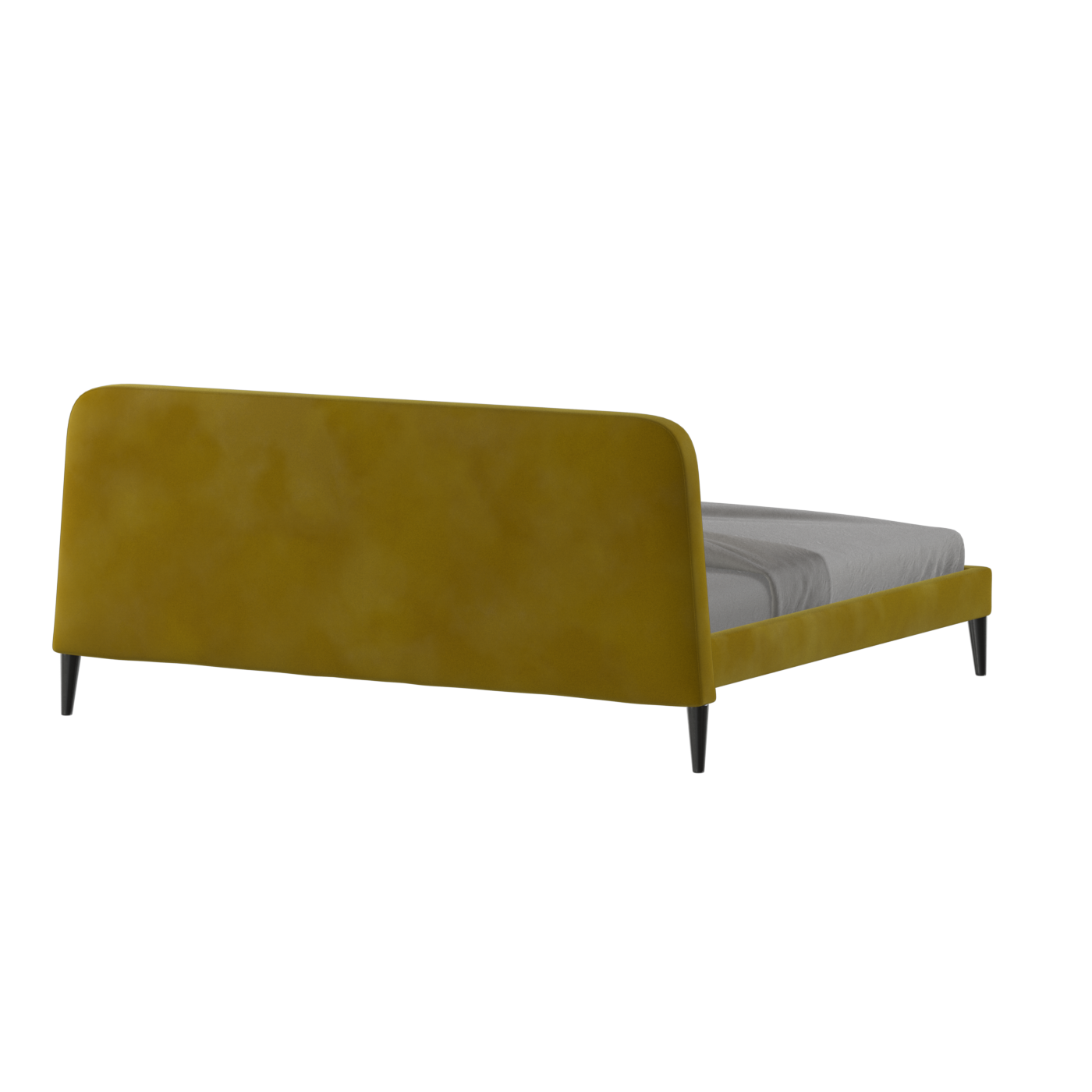 Lit double Selma avec capitonnage vertical profond