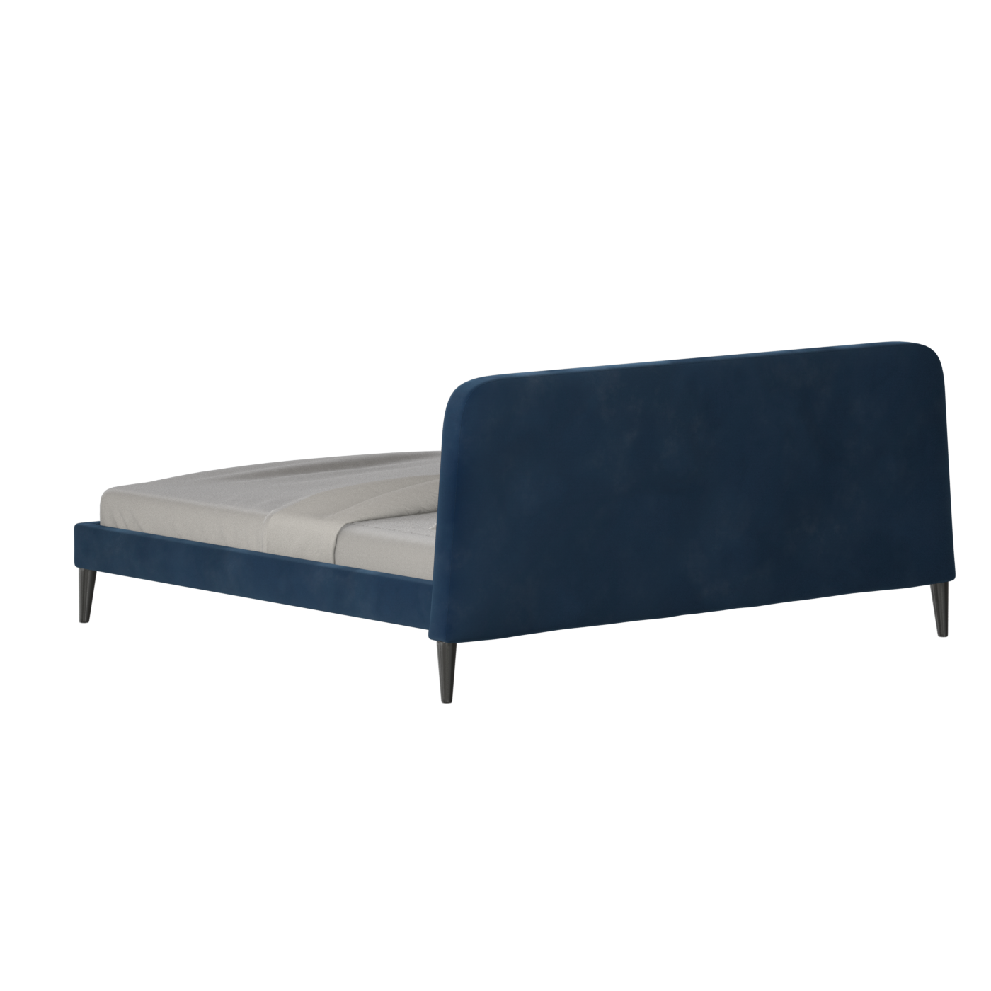 Lit double Selma avec capitonnage vertical profond