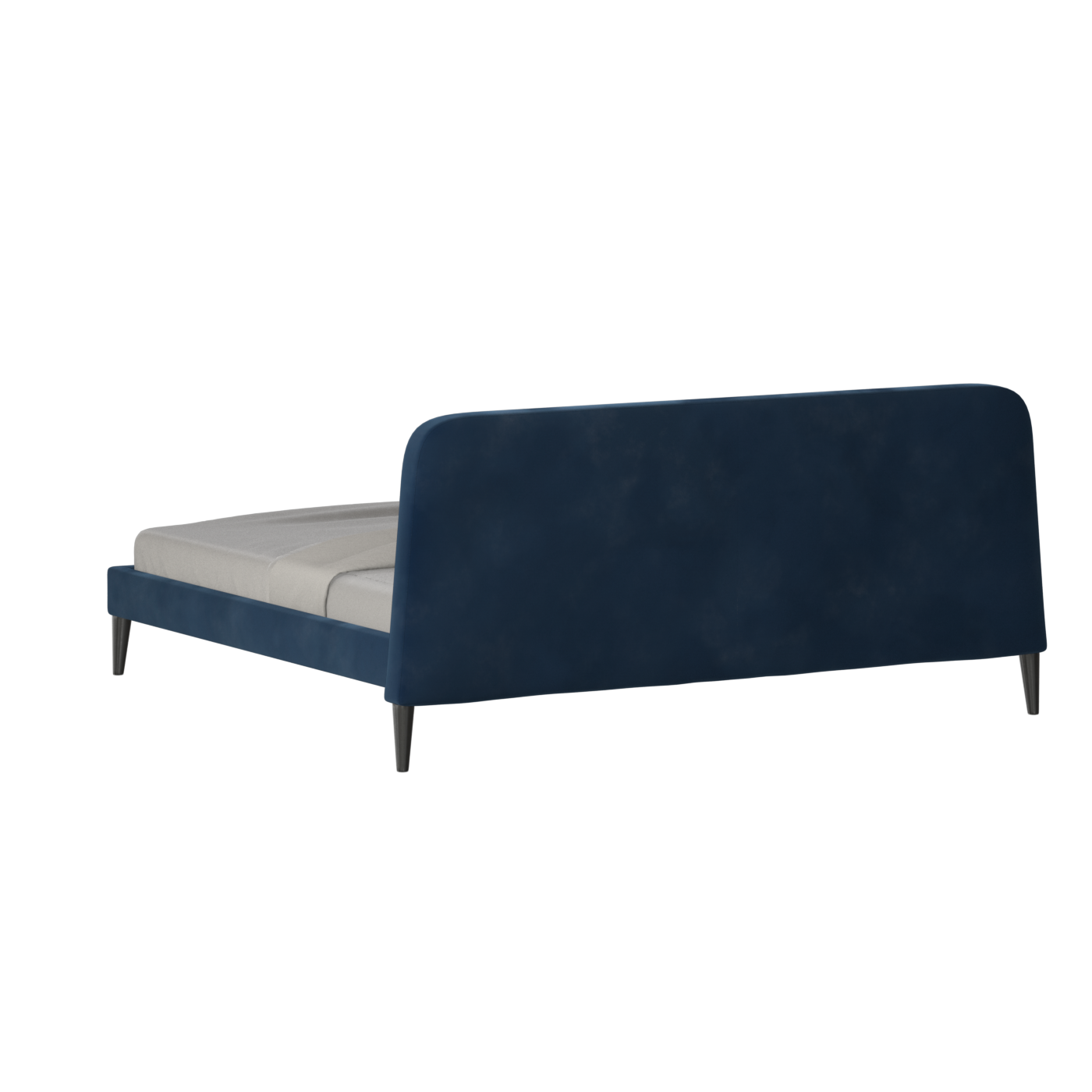 Lit double Selma avec capitonnage vertical profond