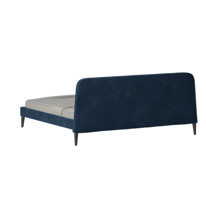 Lit double Selma avec capitonnage vertical profond