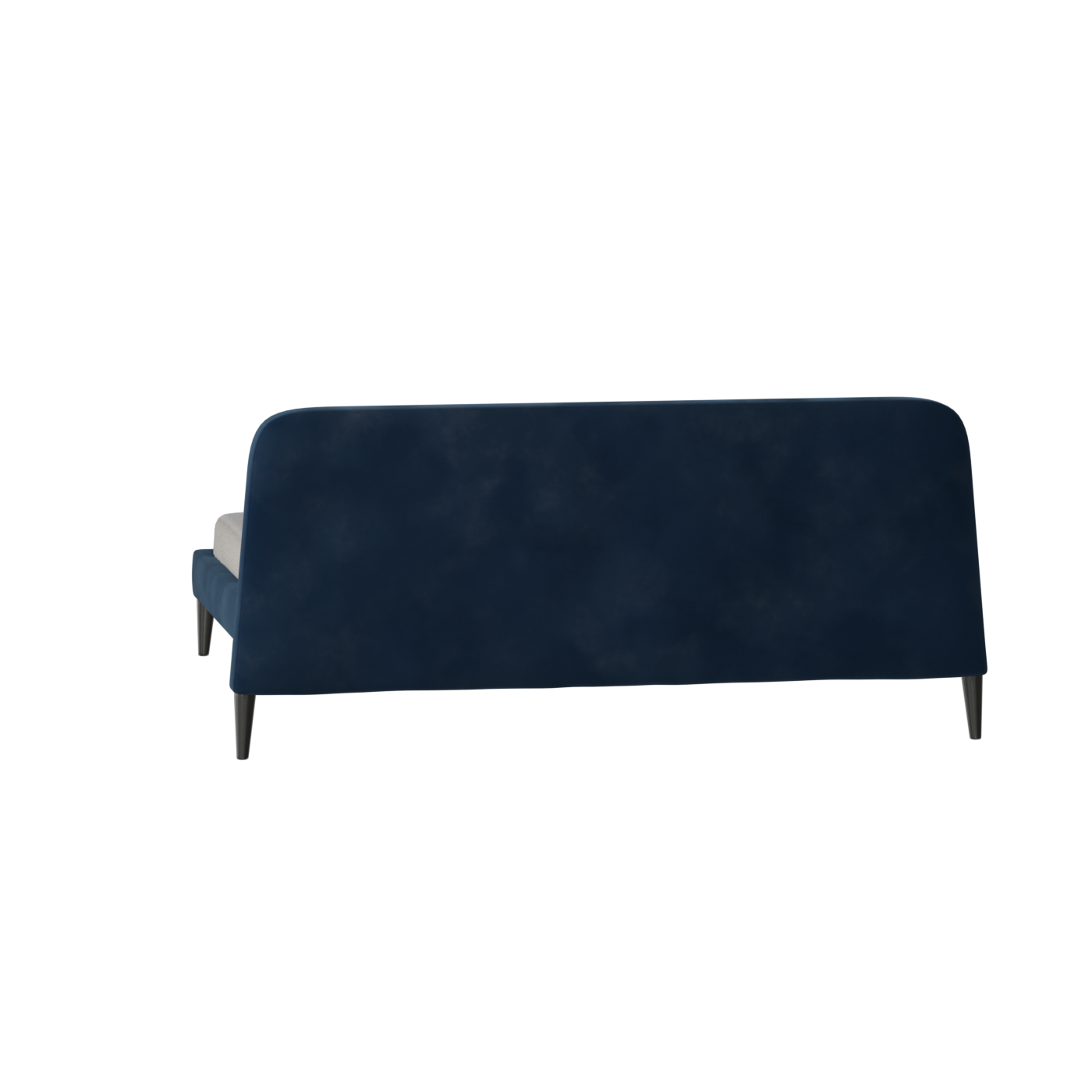 Lit double Selma avec capitonnage vertical profond
