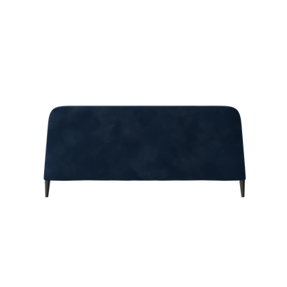 Lit double Selma avec capitonnage vertical profond