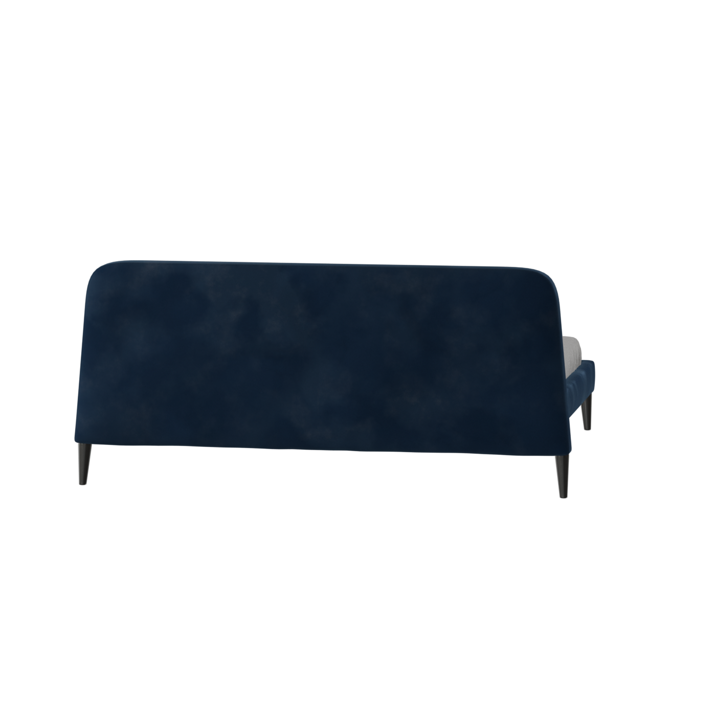Lit double Selma avec capitonnage vertical profond