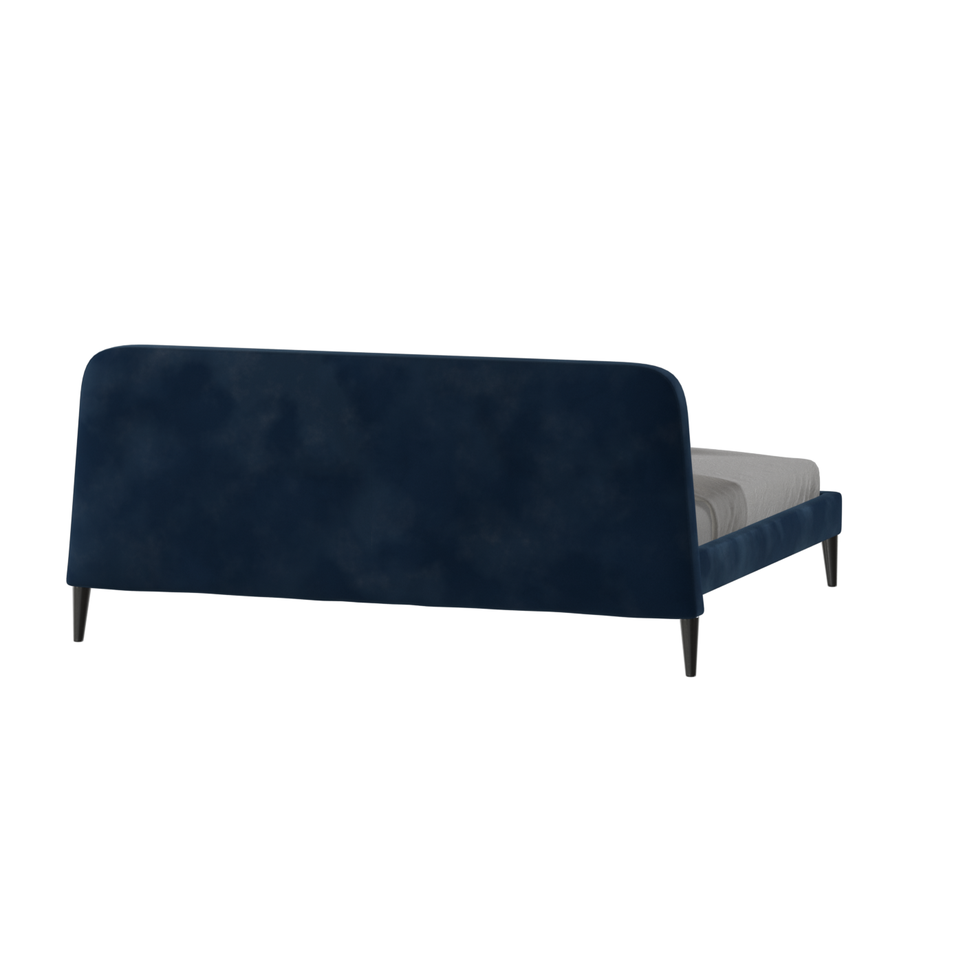 Lit double Selma avec capitonnage vertical profond