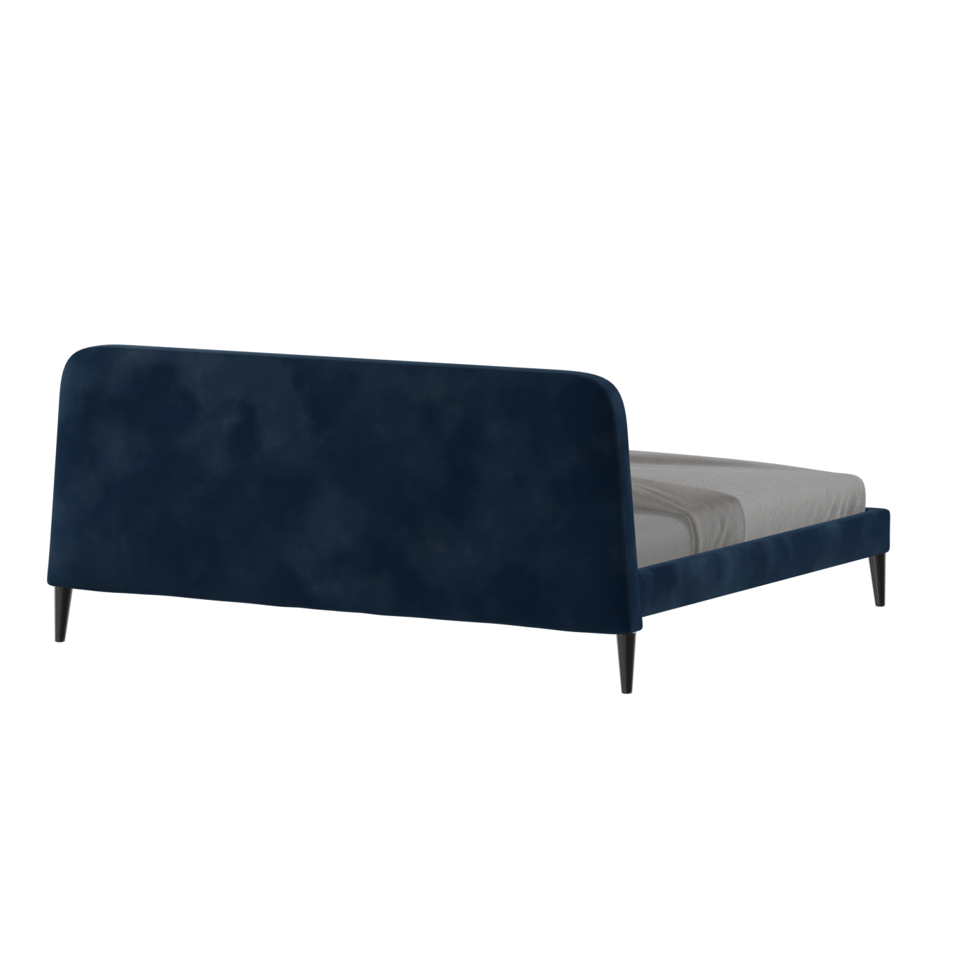 Lit double Selma avec capitonnage vertical profond