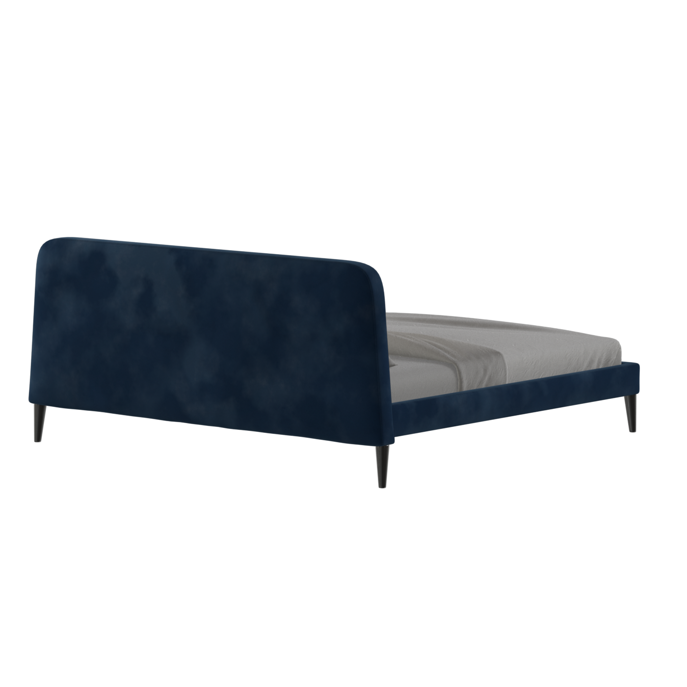 Lit double Selma avec capitonnage vertical profond