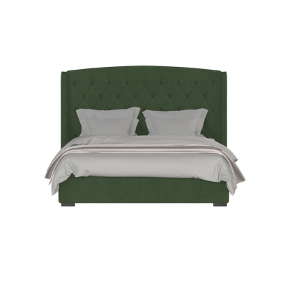 Sophia Upholstered Bed with Buttoned Headboard
