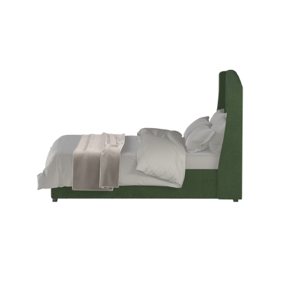 Sophia Upholstered Bed with Buttoned Headboard
