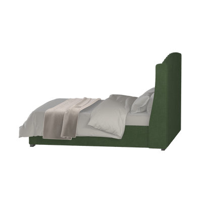 Sophia Upholstered Bed with Buttoned Headboard