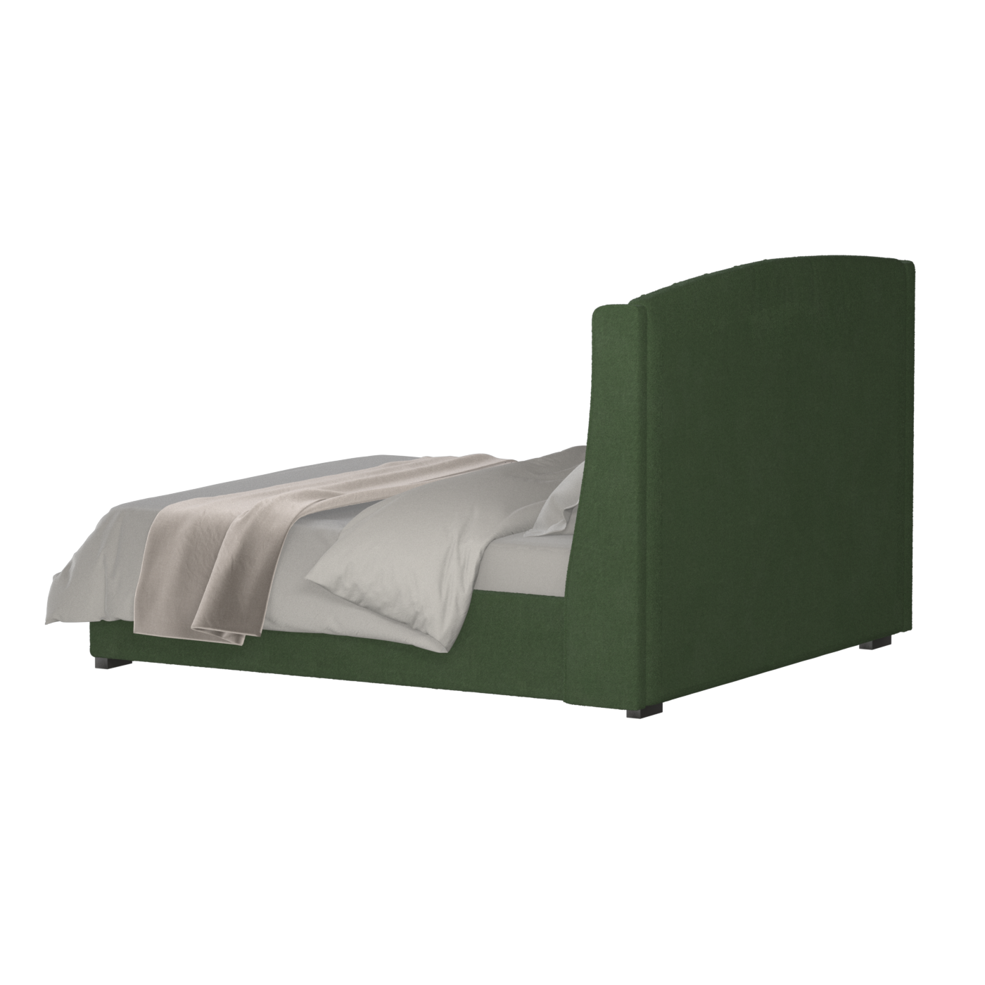 Sophia Upholstered Bed with Buttoned Headboard