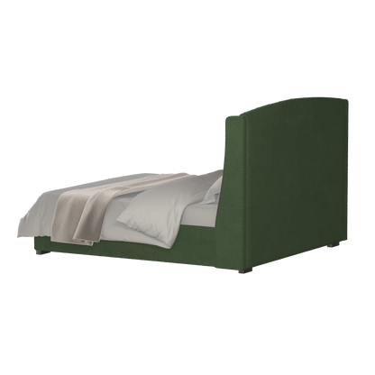Sophia Upholstered Bed with Buttoned Headboard
