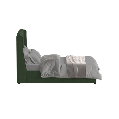 Sophia Upholstered Bed with Buttoned Headboard