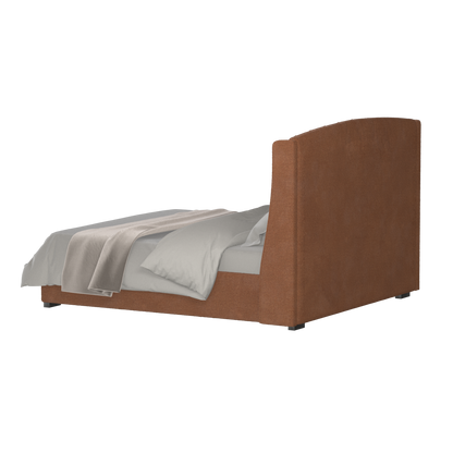 Sophia Upholstered Bed with Buttoned Headboard
