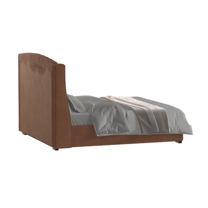Sophia Upholstered Bed with Buttoned Headboard
