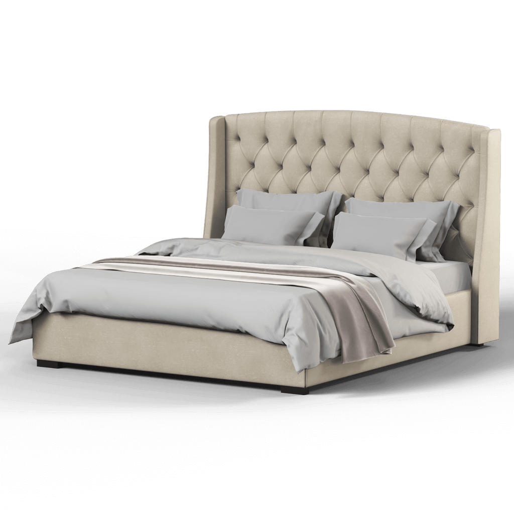 Sophia buttons headboard bed