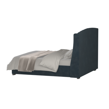 Sophia Upholstered Bed with Buttoned Headboard