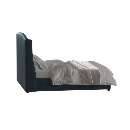 Sophia Upholstered Bed with Buttoned Headboard