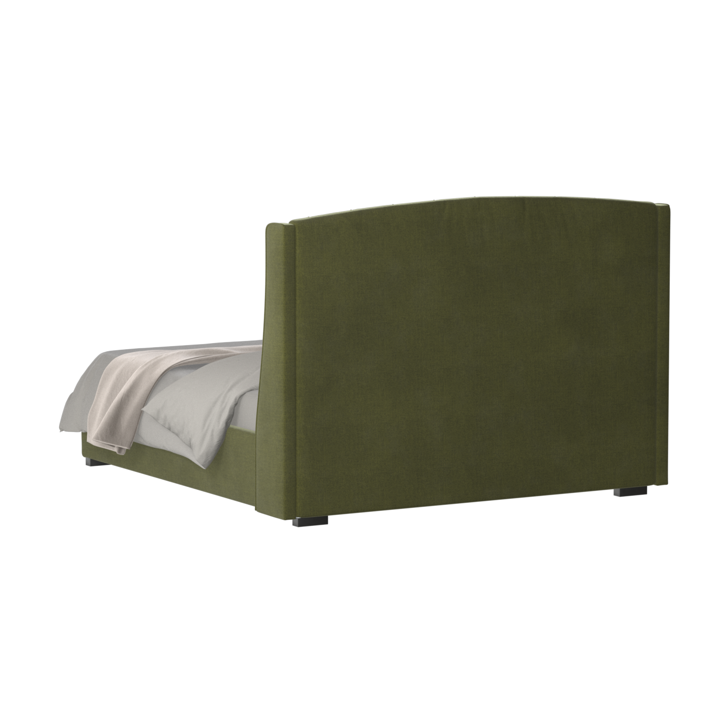 Sophia Upholstered Bed with Buttoned Headboard