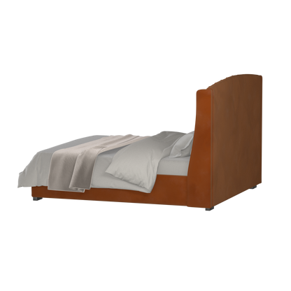 Sophia Upholstered Bed with Buttoned Headboard