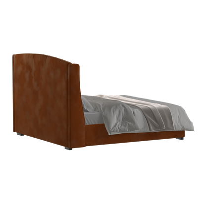 Sophia Upholstered Bed with Buttoned Headboard